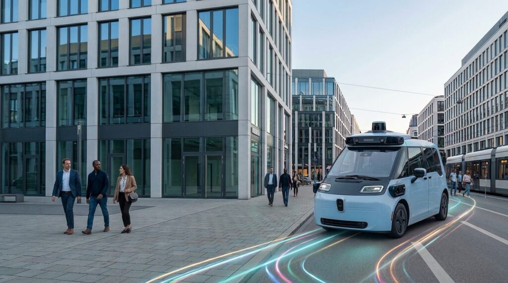 Waymo Zeekr RT Robotaxi Erprobungsträger für den geplanten EU-Start in München
