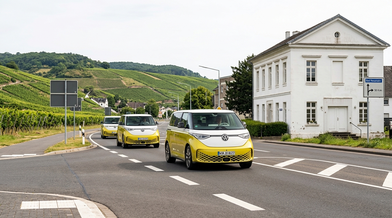 Internes Vorstandspapier: Produktionsende Hannover 2032, Nachfolger B-Space nach Poznań. Der autonome ID.Buzz AD startet 2027 trotzdem in Stöcken – mit begrenztem Zeitfenster.
